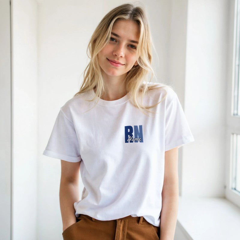 RN - Custom Name White