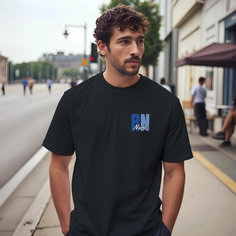 RN - Custom Name Black